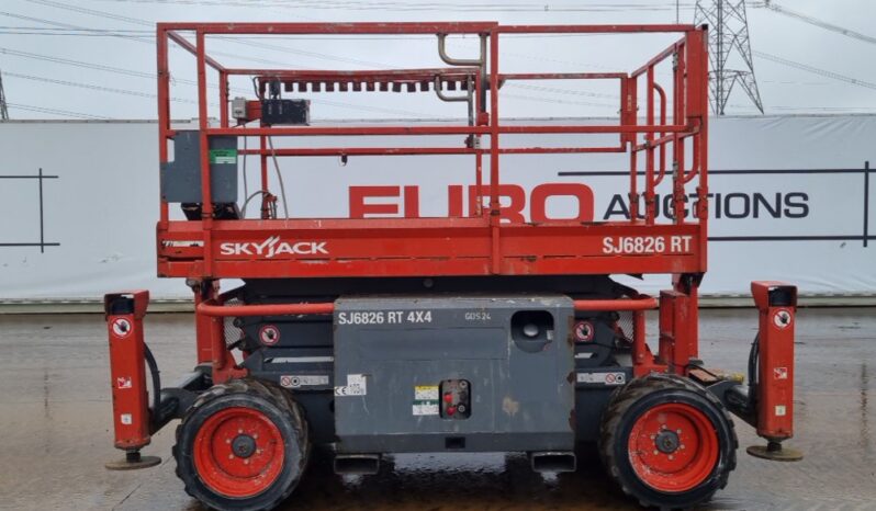 2018 SkyJack SJ6826RT Manlifts For Auction: Leeds – 5th, 6th, 7th & 8th March 2025 @ 8:00am full