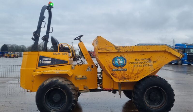 2018 Thwaites 9 Ton Site Dumpers For Auction: Leeds – 5th, 6th, 7th & 8th March 2025 @ 8:00am full