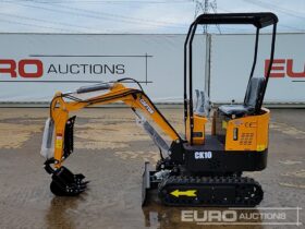 Unused 2024 Captok CK10 Micro Excavators For Auction: Leeds – 5th, 6th, 7th & 8th March 2025 @ 8:00am full