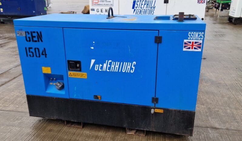 2015 Stephill SSDK25 Generators For Auction: Leeds – 5th, 6th, 7th & 8th March 2025 @ 8:00am full