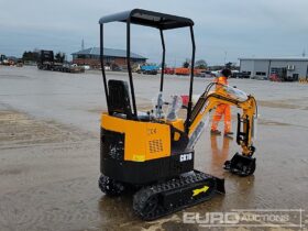 Unused 2024 Captok CK10 Micro Excavators For Auction: Leeds – 5th, 6th, 7th & 8th March 2025 @ 8:00am full