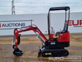 Unused 2024 Captok CK10 Micro Excavators For Auction: Leeds – 5th, 6th, 7th & 8th March 2025 @ 8:00am full