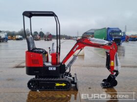 Unused 2024 Captok CK10 Micro Excavators For Auction: Leeds – 5th, 6th, 7th & 8th March 2025 @ 8:00am full