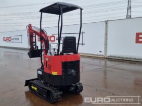 Unused 2024 Captok CK15 Micro Excavators For Auction: Leeds – 5th, 6th, 7th & 8th March 2025 @ 8:00am full