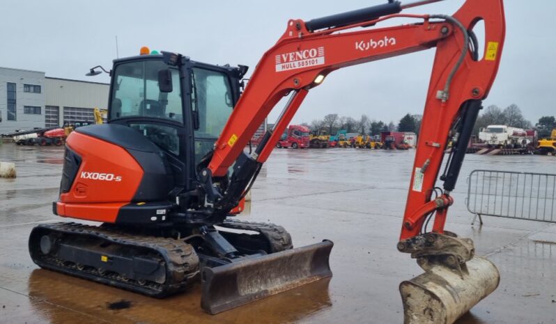 2022 Kubota KX060-5 6 Ton+ Excavators For Auction: Leeds – 5th, 6th, 7th & 8th March 2025 @ 8:00am full