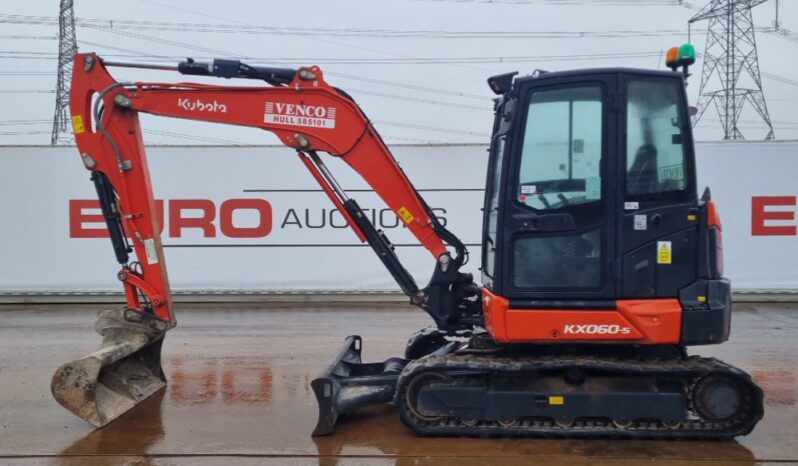 2022 Kubota KX060-5 6 Ton+ Excavators For Auction: Leeds – 5th, 6th, 7th & 8th March 2025 @ 8:00am full