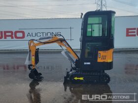 Unused 2024 Captok CK10C Micro Excavators For Auction: Leeds – 5th, 6th, 7th & 8th March 2025 @ 8:00am full