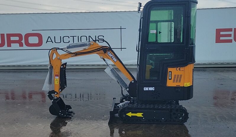 Unused 2024 Captok CK10C Micro Excavators For Auction: Leeds – 5th, 6th, 7th & 8th March 2025 @ 8:00am full