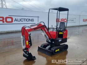 Unused 2024 Captok CK10 Micro Excavators For Auction: Leeds – 5th, 6th, 7th & 8th March 2025 @ 8:00am