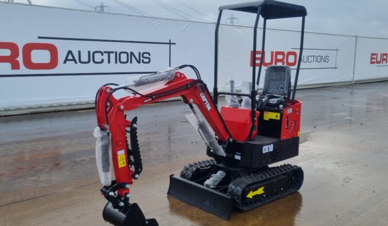 Unused 2024 Captok CK10 Micro Excavators For Auction: Leeds – 5th, 6th, 7th & 8th March 2025 @ 8:00am