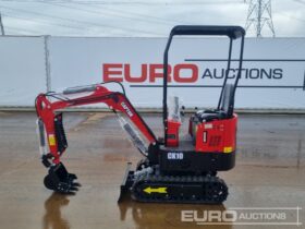 Unused 2024 Captok CK10 Micro Excavators For Auction: Leeds – 5th, 6th, 7th & 8th March 2025 @ 8:00am full