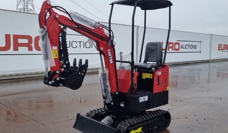 Unused 2024 Captok CK15 Micro Excavators For Auction: Leeds – 5th, 6th, 7th & 8th March 2025 @ 8:00am