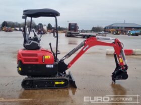 Unused 2024 Captok CK20 Micro Excavators For Auction: Leeds – 5th, 6th, 7th & 8th March 2025 @ 8:00am full