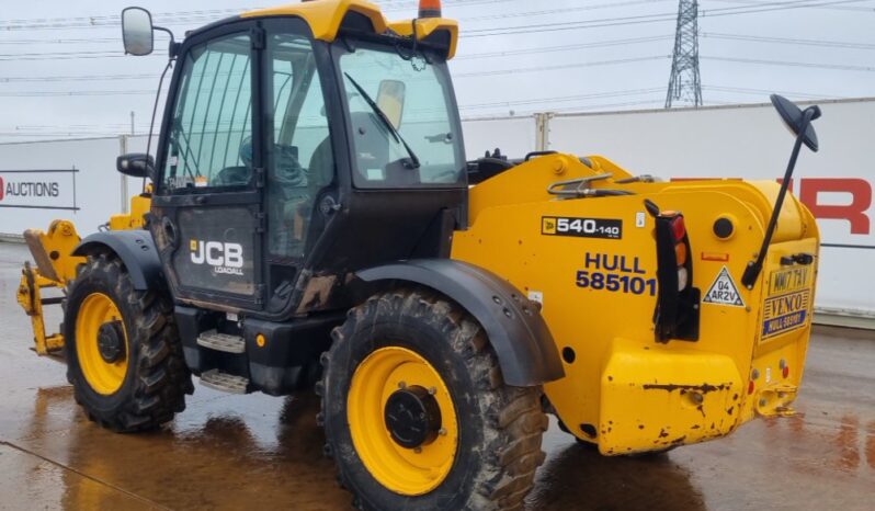 2017 JCB 540-140 Hi Viz Telehandlers For Auction: Leeds – 5th, 6th, 7th & 8th March 2025 @ 8:00am full