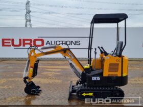 Unused 2024 Captok CK15 Micro Excavators For Auction: Leeds – 5th, 6th, 7th & 8th March 2025 @ 8:00am full