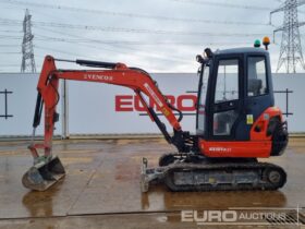 2015 Kubota KX101-3A3 Mini Excavators For Auction: Leeds – 5th, 6th, 7th & 8th March 2025 @ 8:00am full