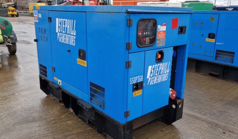 2016 Stephill SSDP36A Generators For Auction: Leeds – 5th, 6th, 7th & 8th March 2025 @ 8:00am full