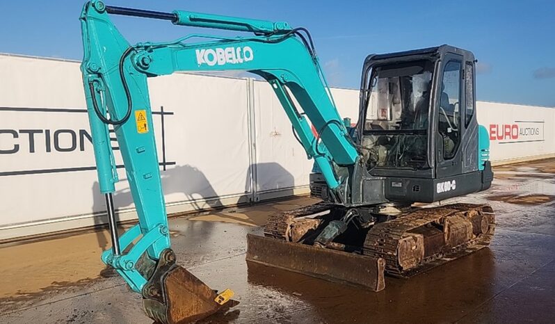 Kobelco SK60-C 6 Ton+ Excavators For Auction: Dromore – 21st & 22nd February 2025 @ 9:00am For Auction on 2025-02-22