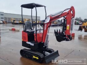 Unused 2024 Captok CK15 Micro Excavators For Auction: Leeds – 5th, 6th, 7th & 8th March 2025 @ 8:00am full