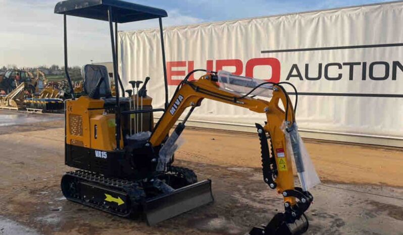 Unused 2024 Miva VA15 Micro Excavators For Auction: Dromore – 21st & 22nd February 2025 @ 9:00am For Auction on 2025-02-22 full