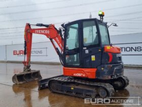 2021 Kubota KX060-5 6 Ton+ Excavators For Auction: Leeds – 5th, 6th, 7th & 8th March 2025 @ 8:00am full