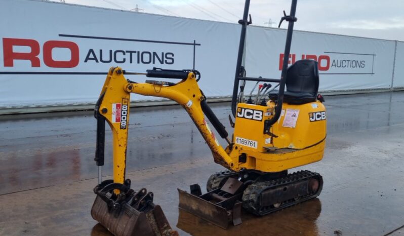 2019 JCB 8008CTS Micro Excavators For Auction: Leeds – 5th, 6th, 7th & 8th March 2025 @ 8:00am