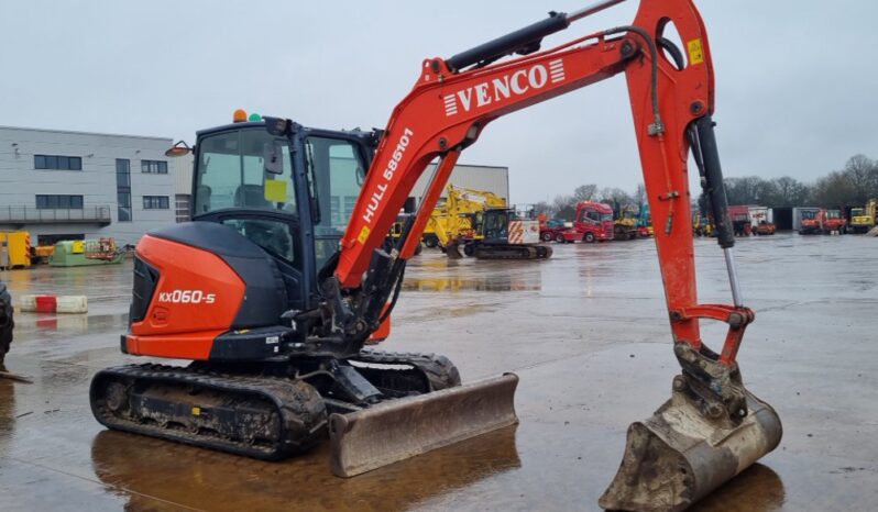 2021 Kubota KX060-5 6 Ton+ Excavators For Auction: Leeds – 5th, 6th, 7th & 8th March 2025 @ 8:00am full