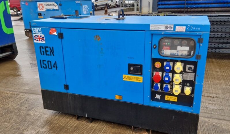 2015 Stephill SSDK25 Generators For Auction: Leeds – 5th, 6th, 7th & 8th March 2025 @ 8:00am full