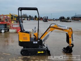 Unused 2024 Captok CK10 Micro Excavators For Auction: Leeds – 5th, 6th, 7th & 8th March 2025 @ 8:00am full