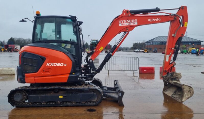 2022 Kubota KX060-5 6 Ton+ Excavators For Auction: Leeds – 5th, 6th, 7th & 8th March 2025 @ 8:00am full