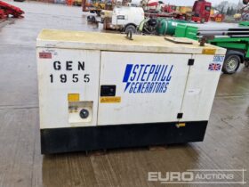 2017 Stephill SSDK25 Generators For Auction: Leeds – 5th, 6th, 7th & 8th March 2025 @ 8:00am full