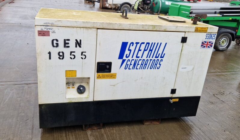 2017 Stephill SSDK25 Generators For Auction: Leeds – 5th, 6th, 7th & 8th March 2025 @ 8:00am full