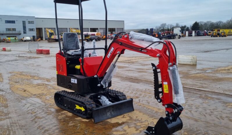 Unused 2024 Captok CK10 Micro Excavators For Auction: Leeds – 5th, 6th, 7th & 8th March 2025 @ 8:00am full