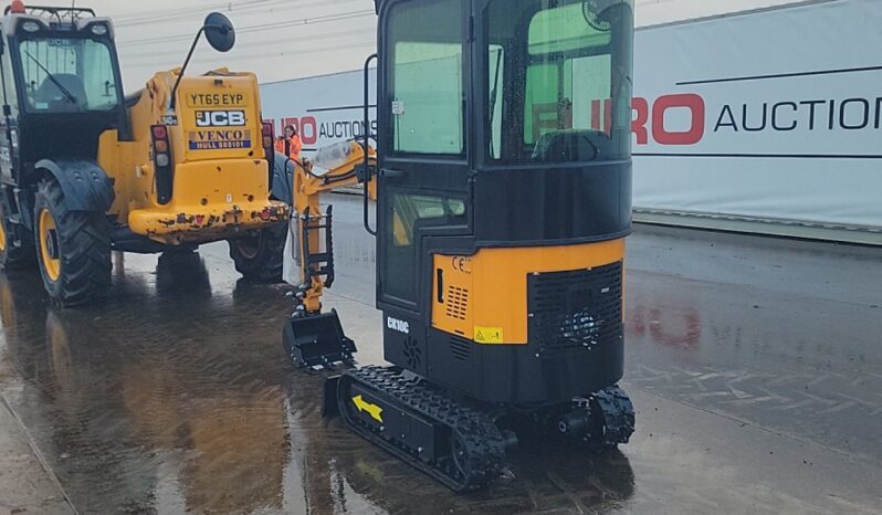 Unused 2024 Captok CK10C Micro Excavators For Auction: Leeds – 5th, 6th, 7th & 8th March 2025 @ 8:00am full