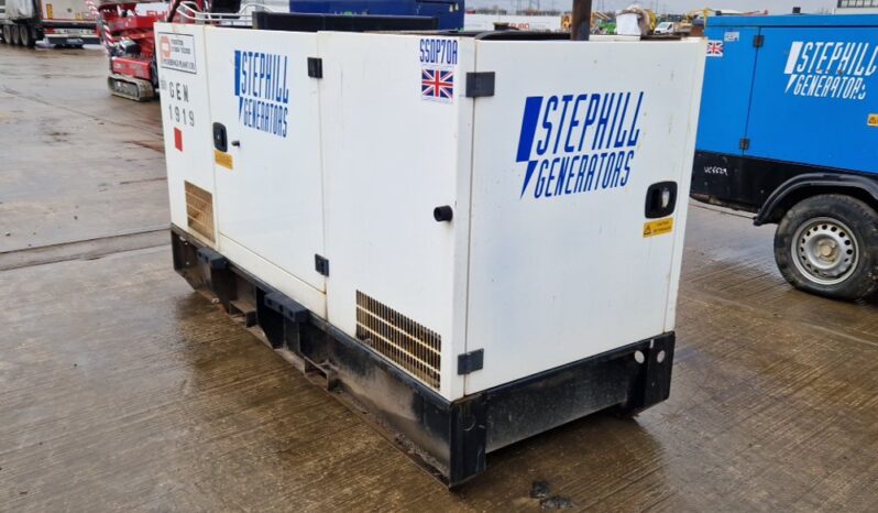 Stephill SSDP70A Generators For Auction: Leeds – 5th, 6th, 7th & 8th March 2025 @ 8:00am full