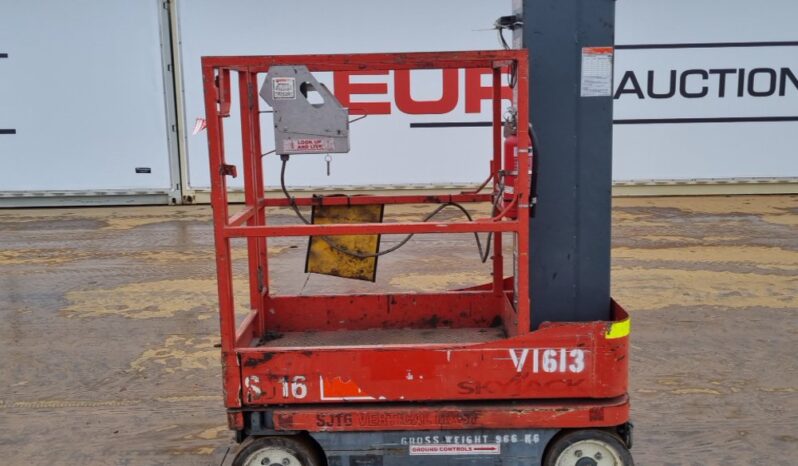 2013 SkyJack SJ12 Manlifts For Auction: Leeds – 5th, 6th, 7th & 8th March 2025 @ 8:00am full