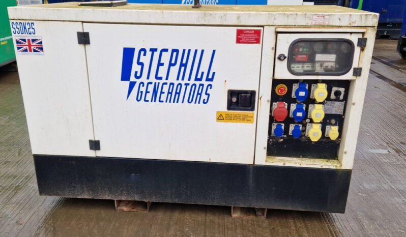 2017 Stephill SSDK25 Generators For Auction: Leeds – 5th, 6th, 7th & 8th March 2025 @ 8:00am full