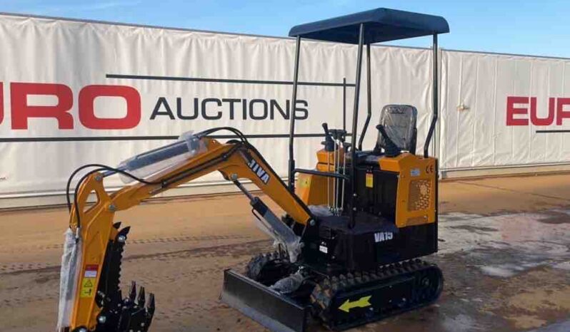 Unused 2024 Miva VA15 Micro Excavators For Auction: Dromore – 21st & 22nd February 2025 @ 9:00am For Auction on 2025-02-22