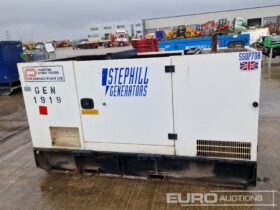 Stephill SSDP70A Generators For Auction: Leeds – 5th, 6th, 7th & 8th March 2025 @ 8:00am full