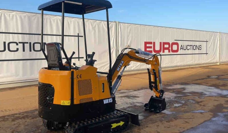 Unused 2024 Miva VA15 Micro Excavators For Auction: Dromore – 21st & 22nd February 2025 @ 9:00am For Auction on 2025-02-22 full