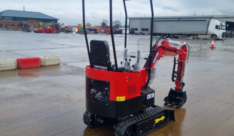 Unused 2024 Captok CK10 Micro Excavators For Auction: Leeds – 5th, 6th, 7th & 8th March 2025 @ 8:00am full