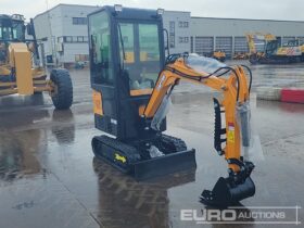 Unused 2024 Captok CK10C Micro Excavators For Auction: Leeds – 5th, 6th, 7th & 8th March 2025 @ 8:00am full