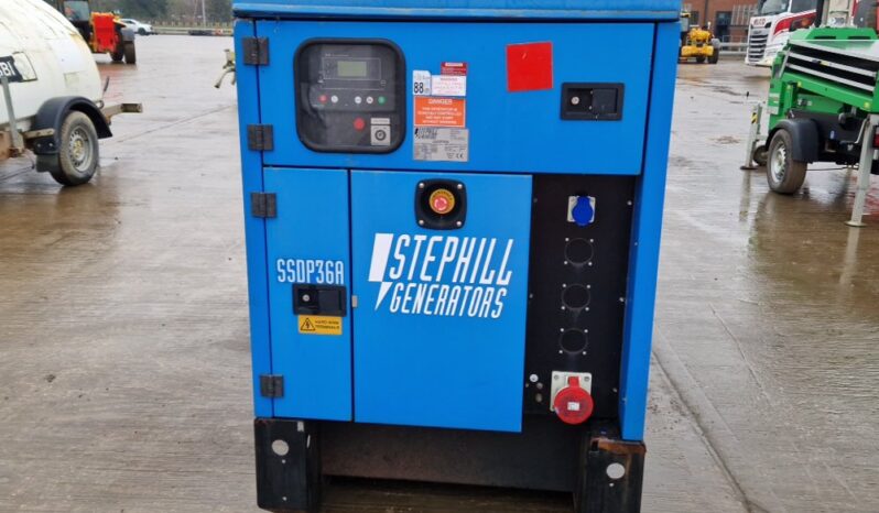 2016 Stephill SSDP36A Generators For Auction: Leeds – 5th, 6th, 7th & 8th March 2025 @ 8:00am full