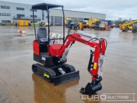 Unused 2024 Captok CK10 Micro Excavators For Auction: Leeds – 5th, 6th, 7th & 8th March 2025 @ 8:00am full