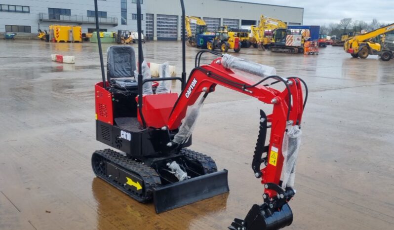 Unused 2024 Captok CK10 Micro Excavators For Auction: Leeds – 5th, 6th, 7th & 8th March 2025 @ 8:00am full