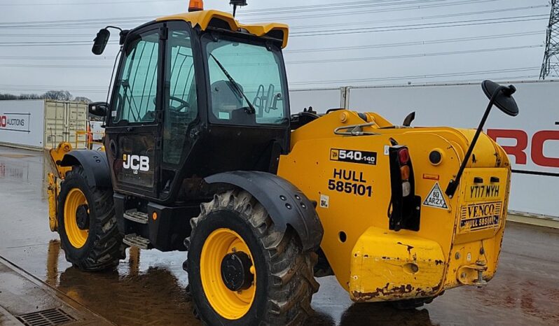 2017 JCB 540-140 Hi Viz Telehandlers For Auction: Leeds – 5th, 6th, 7th & 8th March 2025 @ 8:00am full