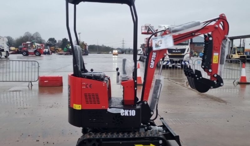 Unused 2024 Captok CK15 Micro Excavators For Auction: Leeds – 5th, 6th, 7th & 8th March 2025 @ 8:00am full