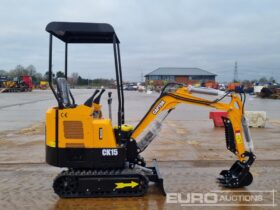 Unused 2024 Captok CK15 Micro Excavators For Auction: Leeds – 5th, 6th, 7th & 8th March 2025 @ 8:00am full