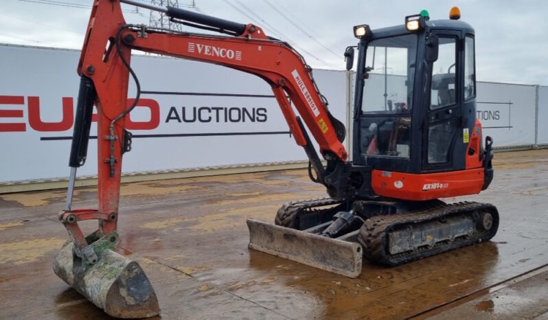 2015 Kubota KX101-3A3 Mini Excavators For Auction: Leeds – 5th, 6th, 7th & 8th March 2025 @ 8:00am