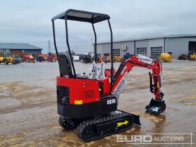 Unused 2024 Captok CK10 Micro Excavators For Auction: Leeds – 5th, 6th, 7th & 8th March 2025 @ 8:00am full